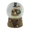 Widdop and Co Snowman with Sack Snow dome Snow globe