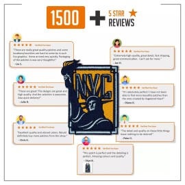 Maine Iron on Travel Patch - Great Souvenir or Gift for travellers