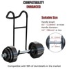 Pack of 2 Dumbbell Hooks, Dumbbell Spotter Hooks, Dumbbell Spotter