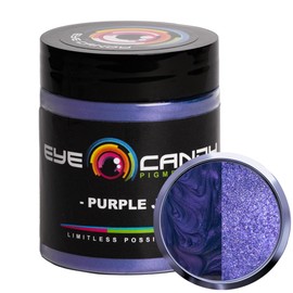 Eye Candy Premium Mica Powder Pigment “Purple Jam” (25g) Multipurpose DIY Arts and Crafts Additive | Woodworking, Epoxy, Resin, Paint, Soap, Natural Bath Bombs, Nail Polish, Lip Balm (Purple Jam, 25G)