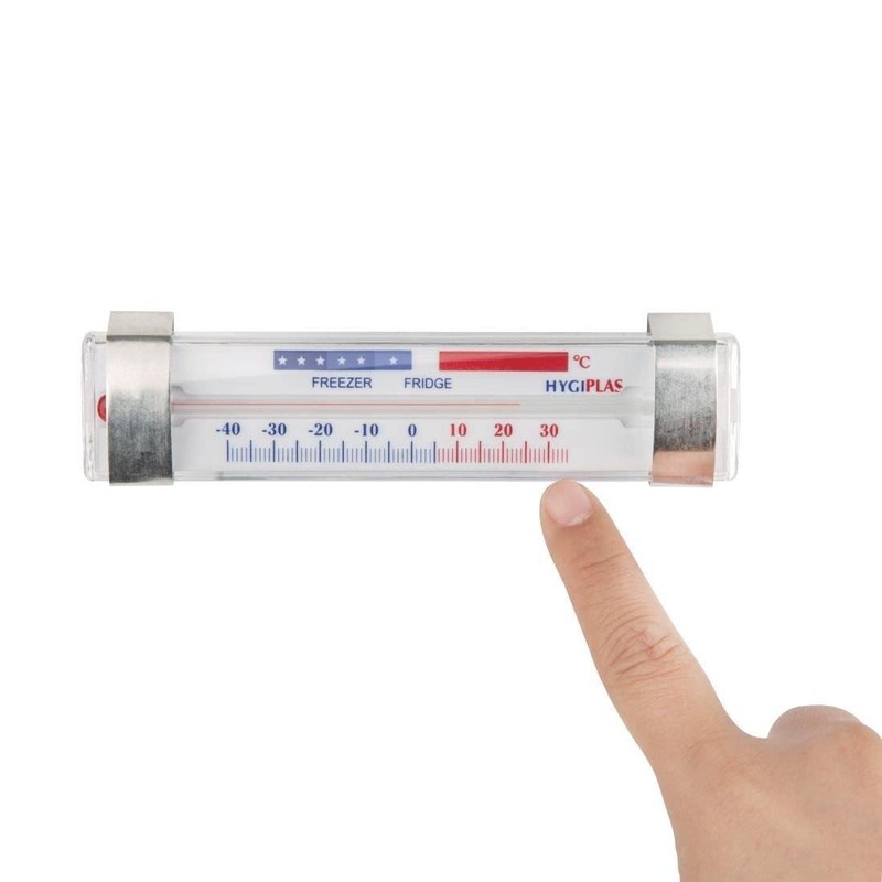 Hygiplas Fridge Freezer Thermometer Display Temperature Digital Gauge Catering