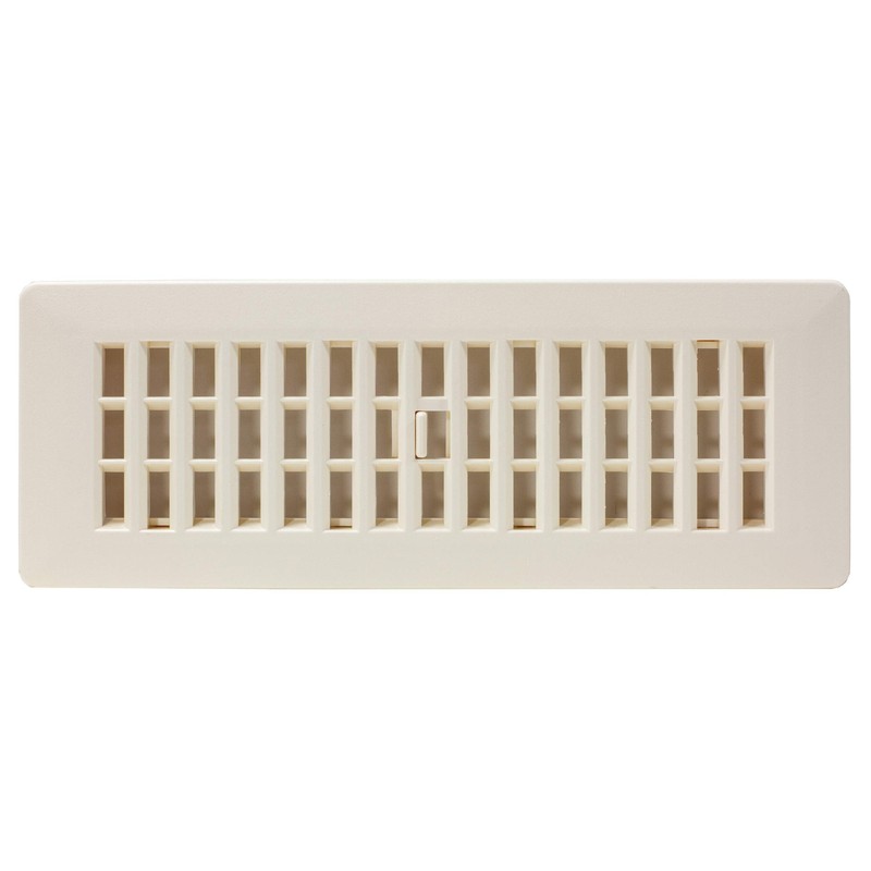 Decor Grates PL310-AL 3-Inch by 10-Inch Plastic Floor Register, Almond