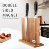 hecef Magnetic Knife Block Holder Rack Magnetic Stands with Strong