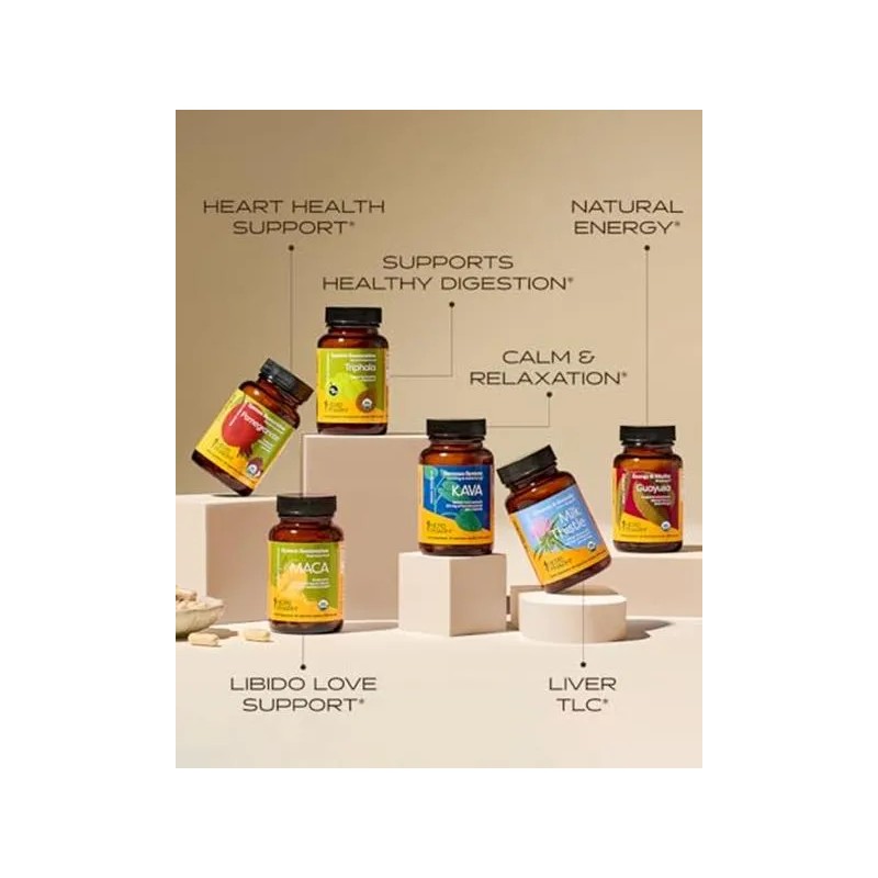 Herb Pharm Guayusa Cpsulas Nootrpicas Orgnicas 60 Veganas