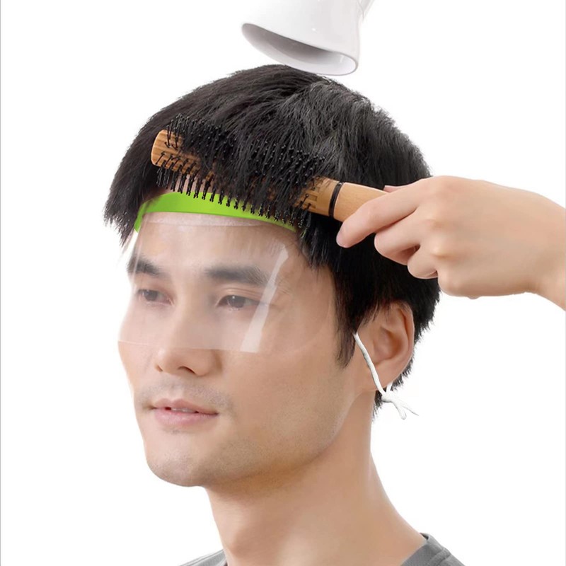 【Charming Decoration】前髪カット 前髪シールド セルフカット前髪カットサポーター フェイスプロテクション フェイスガード 防水 初心者 ヘアカット お家で手軽に散髪