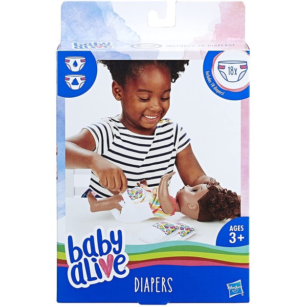 Baby Alive Diaper Refills (18 Pack)