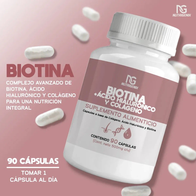 Vitaminas Crecimiento Cabello Nutrigenix
