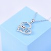 ACJFA Owl Necklaces for Women 925 Sterling Silver Mother Daughter