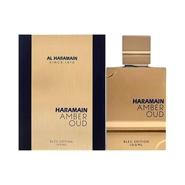 Al Haramain Amber Oud Blue Edition Eau De Parfum Spray 100ml (3.4 oz) - Unisex Arabian Perfume for Women & Men, Long-Lasting Arabic Fragrance, Premium EDP Cologne Spray