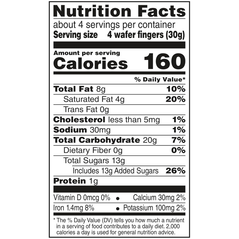 Glutino Gluten Free Wafers, Luxuriously Delicious, Chocolate Flavor, 4.6 oz