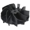 Akozon Black ABS Impeller Fan Leaf Blower Vacuum Part 125