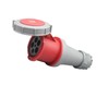 IEC 60309 Waterproof Industrial Connector Socket, 5Pin 63A 380V-415V 3P+E+N