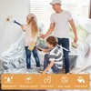 Hejo 6 Pack Extra Large Plastic Dust Sheets for Decorating