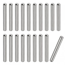 TA-VIGOR 20Pcs 5mm x 30mm Dowel Pins, 304 Stainless Steel Shelf Support Cylindrical Pin Pegs Shelf Support Pegs Fasten Elements for Furniture, Cabinets, and Mechanical Applications