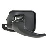 TRQ Left Interior Door Handle Black Drivers Side Compatible with
