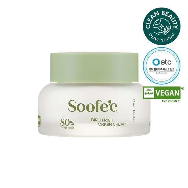 Soofe'e Birch Rich Origin Cream 50mL - Soofe'e Birch Rich