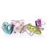 Joovy Silinoogie Baby Pacifier Featuring Super-Soft, Dishwasher-Safe Silicone, Durable One-Piece