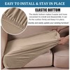 BXFUL Sofa Seat Cushion Covers, Sofa Cushion Slipcovers Stretch Velvet,