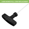 2-Pack Pull Cord 3.9 ft with Recoil Starter Handle, 4.0mm