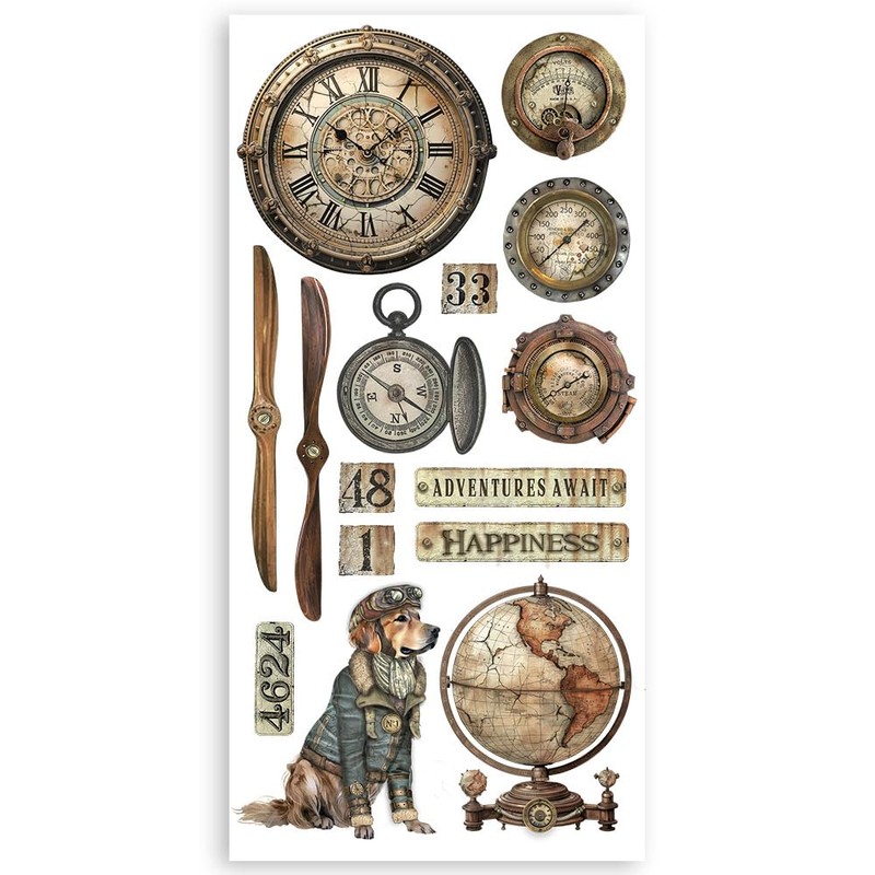 Stamperia SBBCT03 Paper Cut-Outs, Assorted, One Size