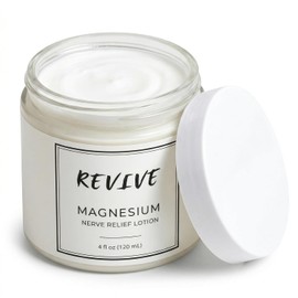 Nerve Relief Lotion, Magnesium Nerve Cream with Arnica Montana, Menthol, Neuropathy Lotion for Foot, Joint & Back, Non-Greasy, Deep Penetration, 4 fl oz (120 mL) (1)