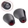 Hacreyatu 2PCS Automatic Gear Shift Knob +Transfer Case Fit for