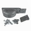 GATEMATE® Left Hand Padlock Protector | Galvanized Steel | High-Security