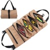 NIHO Bolsa enrollable para herramientas, organizador de rollos multiusos, 5