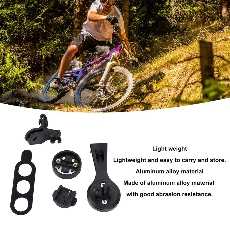 Road Bike Computer Mount Holder Aluminum Alloy Bike Stem Computer