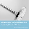 OFFO Shower Head Extension Arm, Shower Arm Extension Shower Head