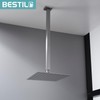 BESTILL 20 Inch Brushed Nickel Ceiling Mount Shower Arm and