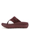 VIONIC Women's Restore II Thongs Flip-Flop, Port Wine Burgundy Syn