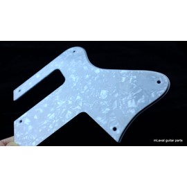 (G07) Les Paul LP Special Double Cut Style Guitar Pickguard,4ply White Pearl