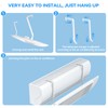 YANWEI Air Conditioner Deflector,Adjustable Retractable Blinds Suitable for Mini split