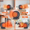 Coolfor Space Heater, PTC Ceramic Electric Desk Heater High Output