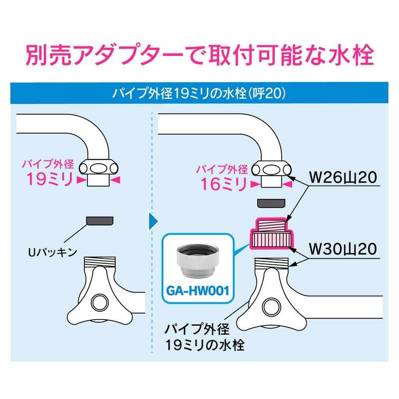 Gaona GA-HC021 Core-E-Yan UF Pipe for Water Purifiers, Height Increased