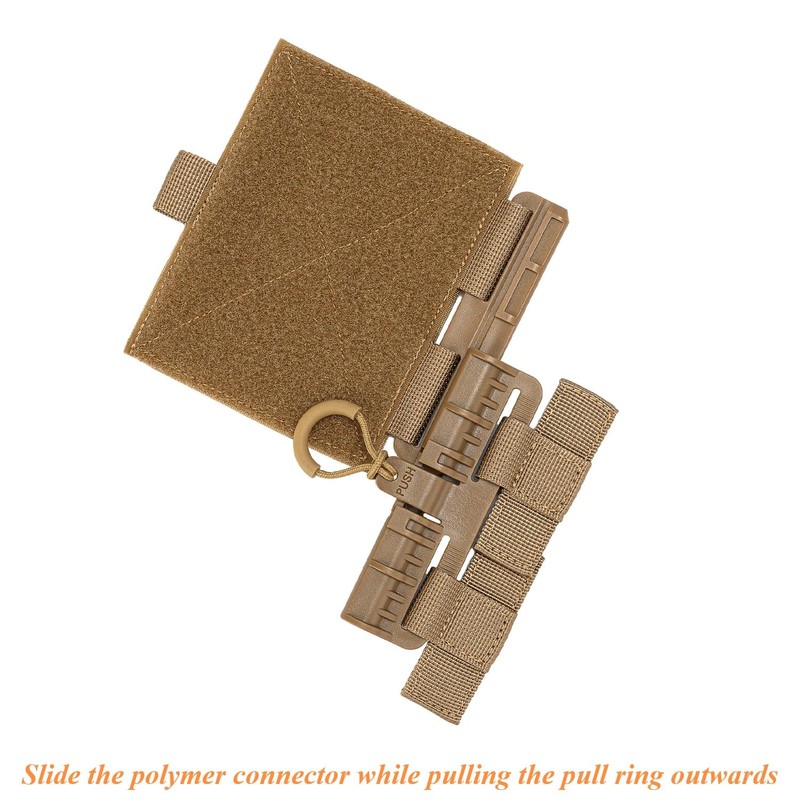 Dotacty Quick Release Cummerbund Conversion Attachment for Tactical MOLLE Vest