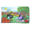 Flaggenfritze® Flag Gardener Couple Ravens – 90 x 150 cm