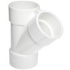 Spears 475 Series PVC Pipe Fitting, Wye, Schedule 40, 3"