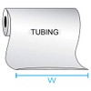 2" x 2 mil Clear Plastic Tubing (Roll of 1,500')