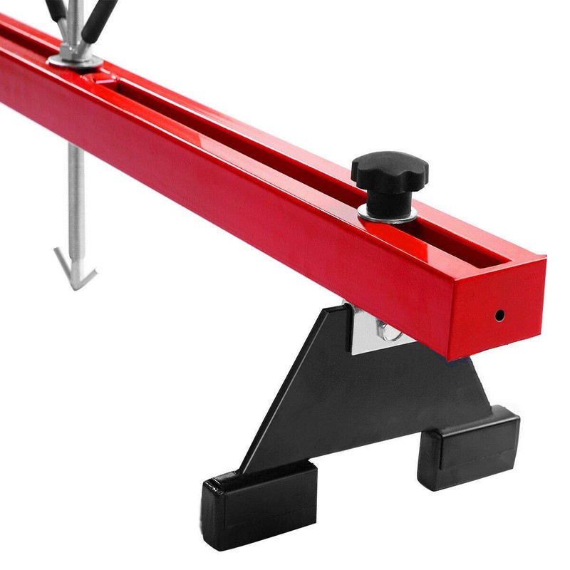 Engine Load Leveler 1100lbs Capacity Support Bar Transmission w/Dual Hook