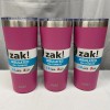 Zak! Designs 20oz Double Wall Stainless Steel Tumbler PINK 3