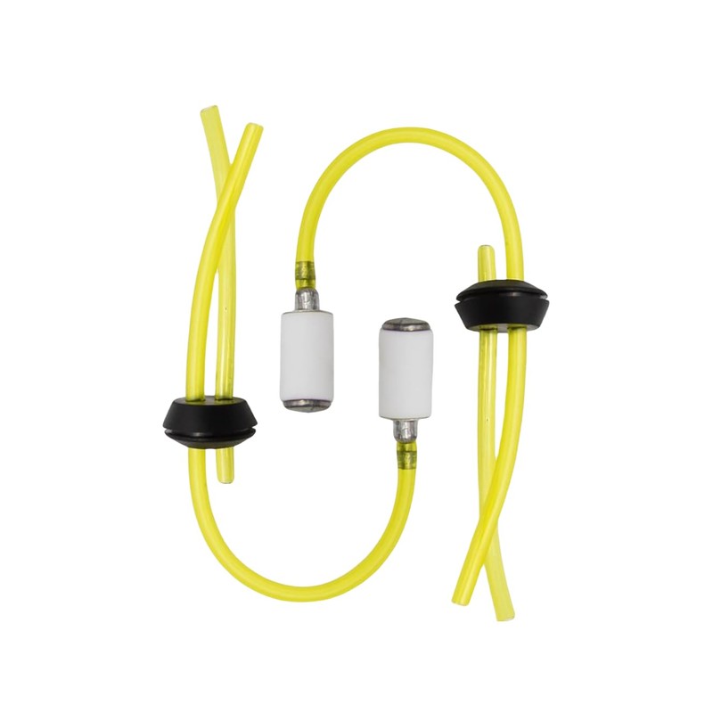 Fuel Line 2 Hole Grommet Assembly Replacement for Earthquake Auger