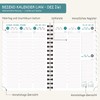BEZEND Calendar 2026 Book Calendar A5 Ring Binder 1 Week