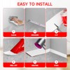 Flexible Baseboard Molding Trim 3 Inch(W) x 20 Feet(L) Self