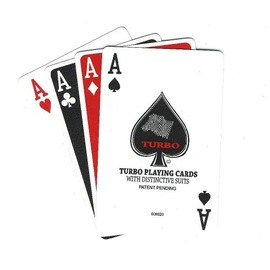 100% Plastic Playing Cards Turbo Deck Setup