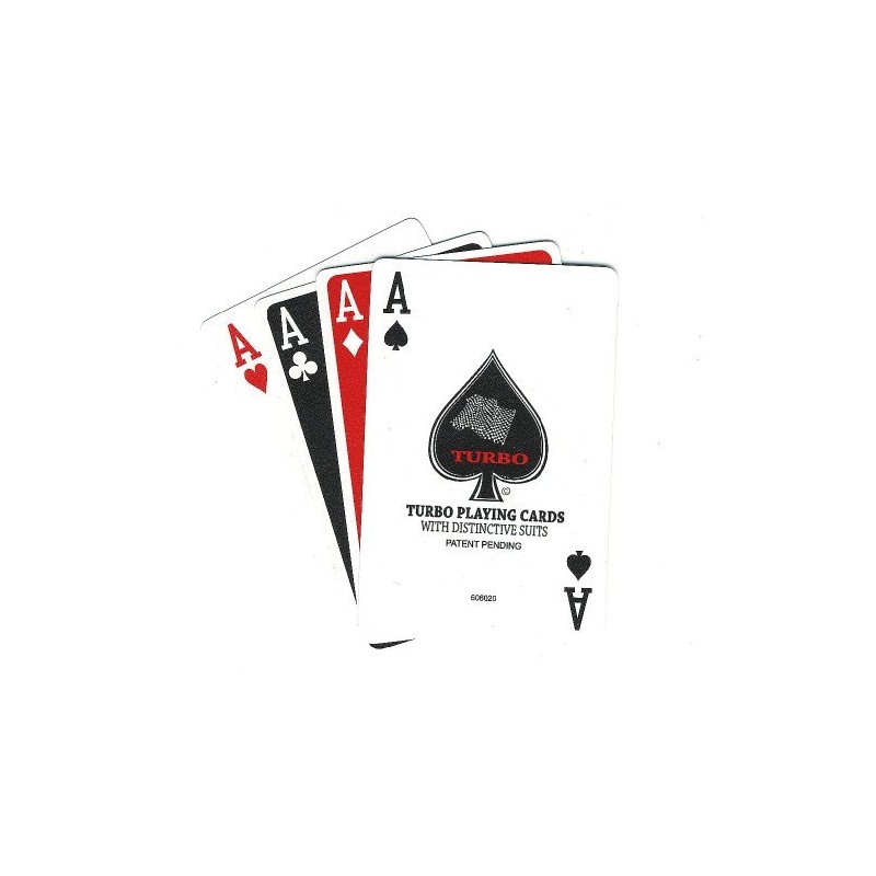 100% Plastic Playing Cards Turbo Deck Setup