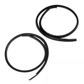 KAFKOF Roof Drip Molding Trim for 2012-2015 Honda Civic Sedan 4-Door, Left & Right 2Pcs Black Rubber Weatherstrip Seal Replace 74316TR0A01 74306TR0A01.