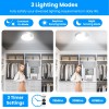 iMounTEK USB Rechargeable Dimmable Motion Sensor Ceiling Light Night Lighting