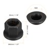 QUARKZMAN M20 Flange Hex Lock Nut Grade 10.9 Carbon Steel